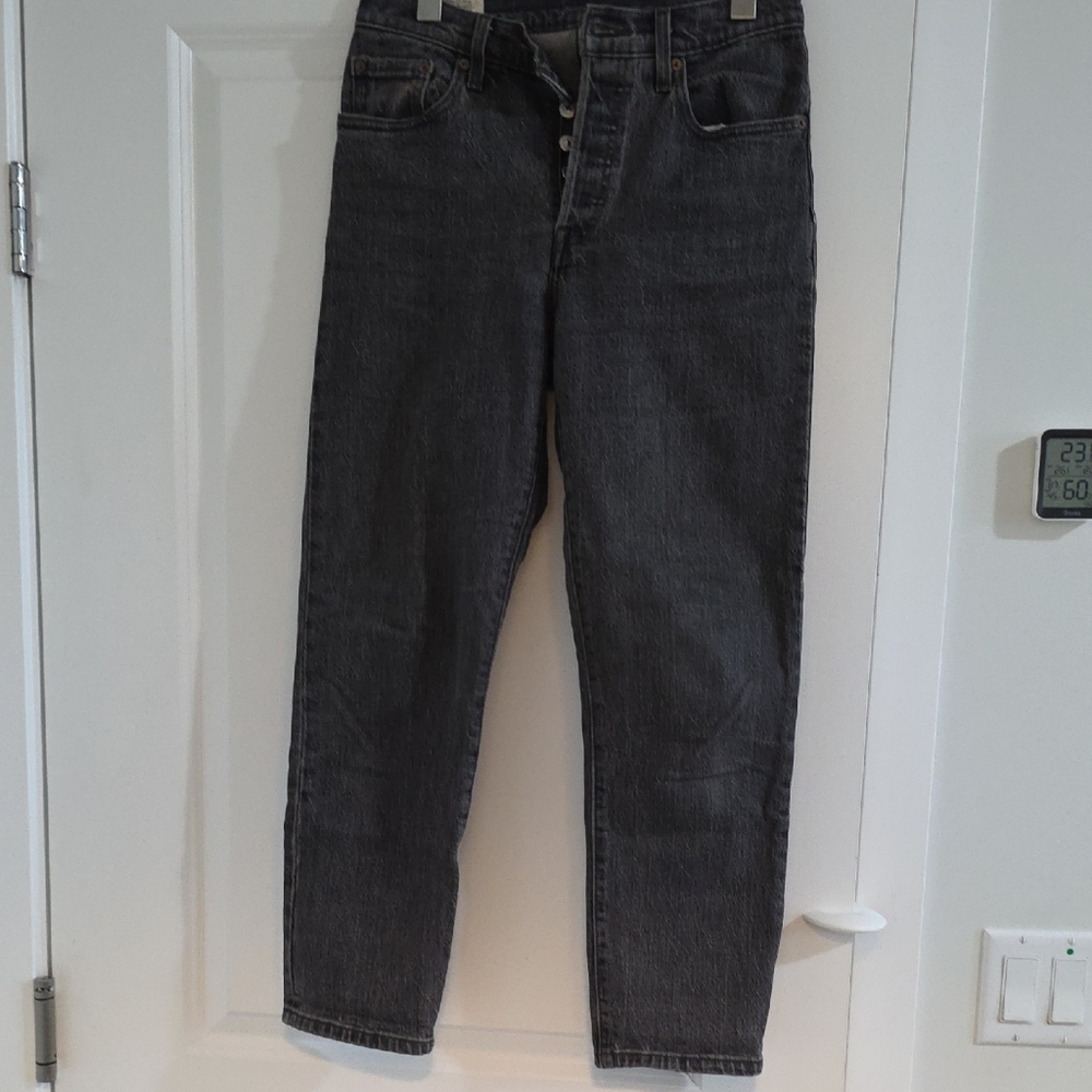Levi's Women's Gray Boyfriend Jeans